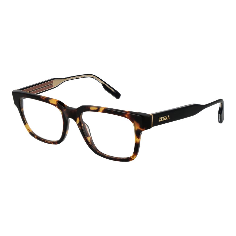 Ermenegildo Zegna Brown Men Optical Frames